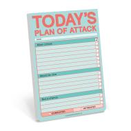 Today’s Plan of Attack Great Big Sticky Note (Pastel Version)